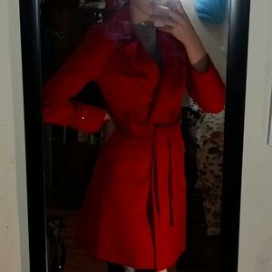 Red Trench Coat